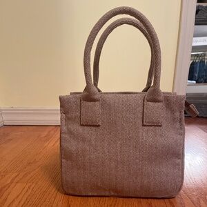 J. Crew beige Herringbone bone